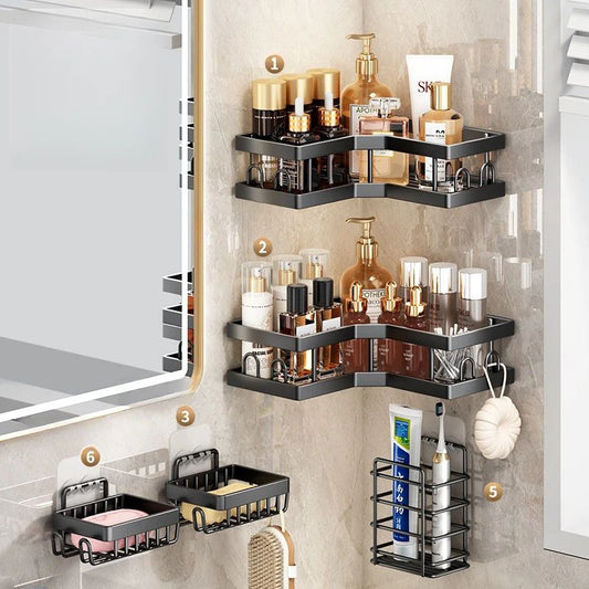 Organizador-WC + kit de canto 5  Peças