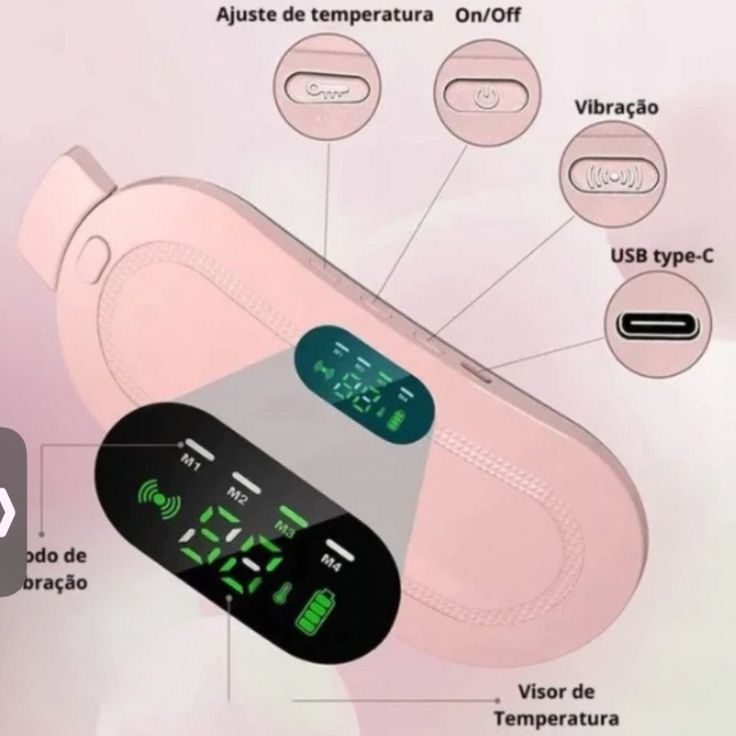 O Massageador Térmico para Cólicas