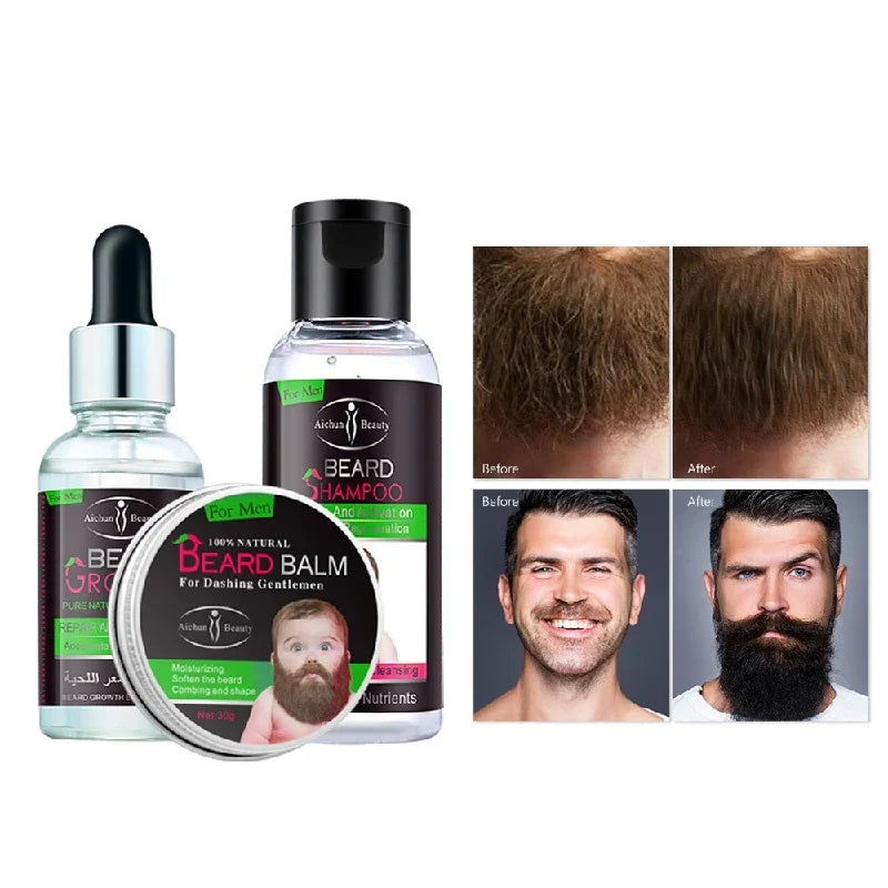 Kit de crescimento de barba