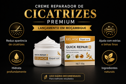 Creme reparador de cicatrizes