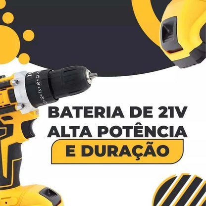 Parafusadeira e Furadeira Portátil