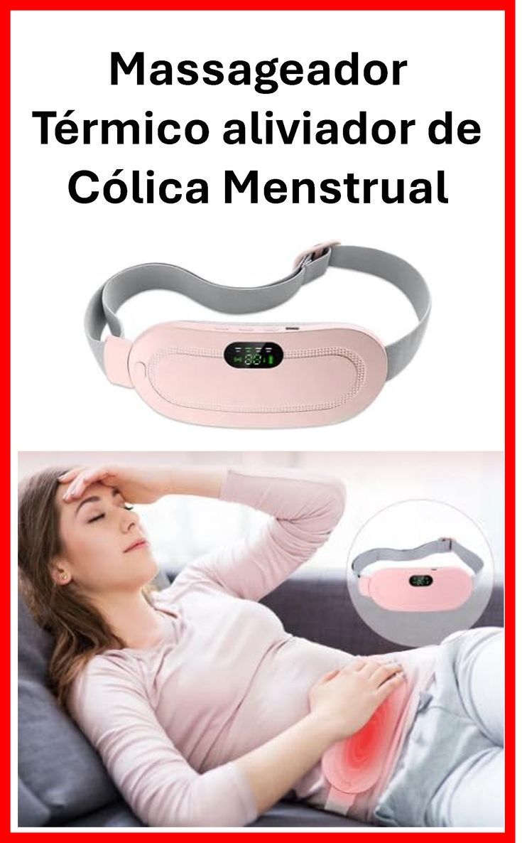 O Massageador Térmico para Cólicas