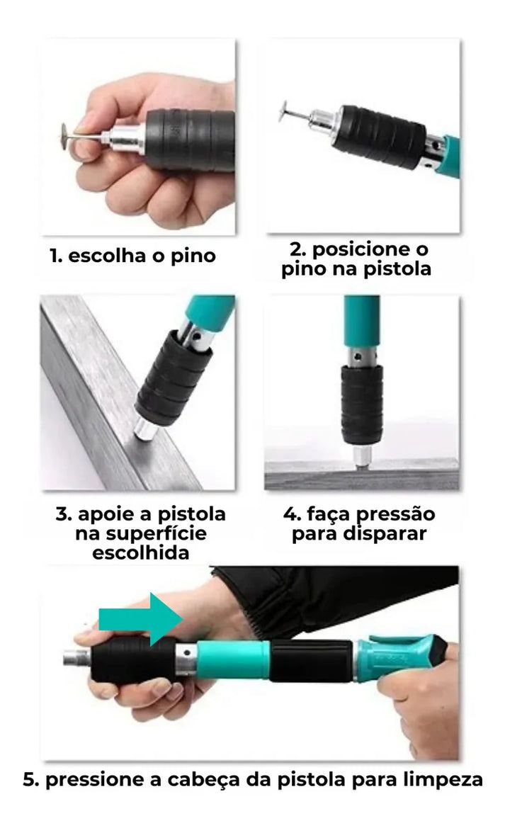 Pistola Rebitadeira De Alta Pressão